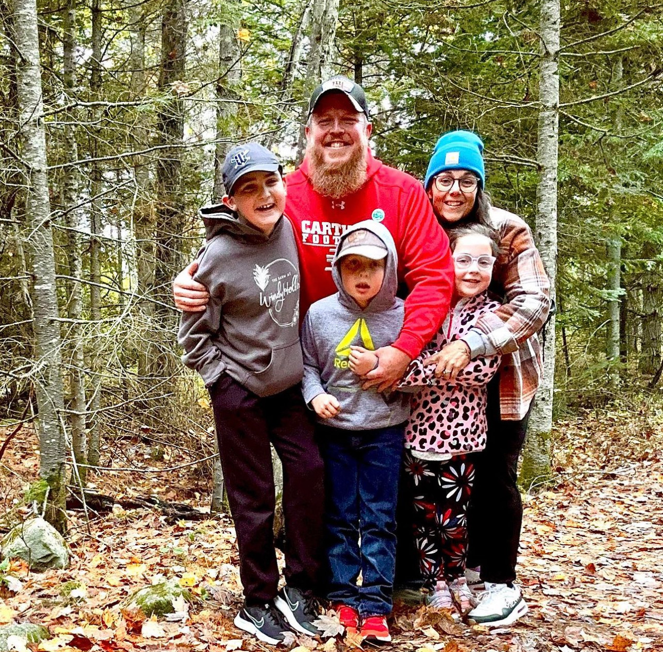 Kylie Schell's Family - Husband, wife, three kids