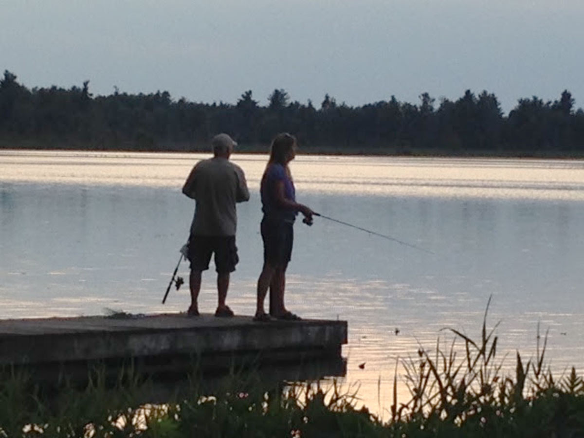 Mud Lake Fishing By Pam Duprey