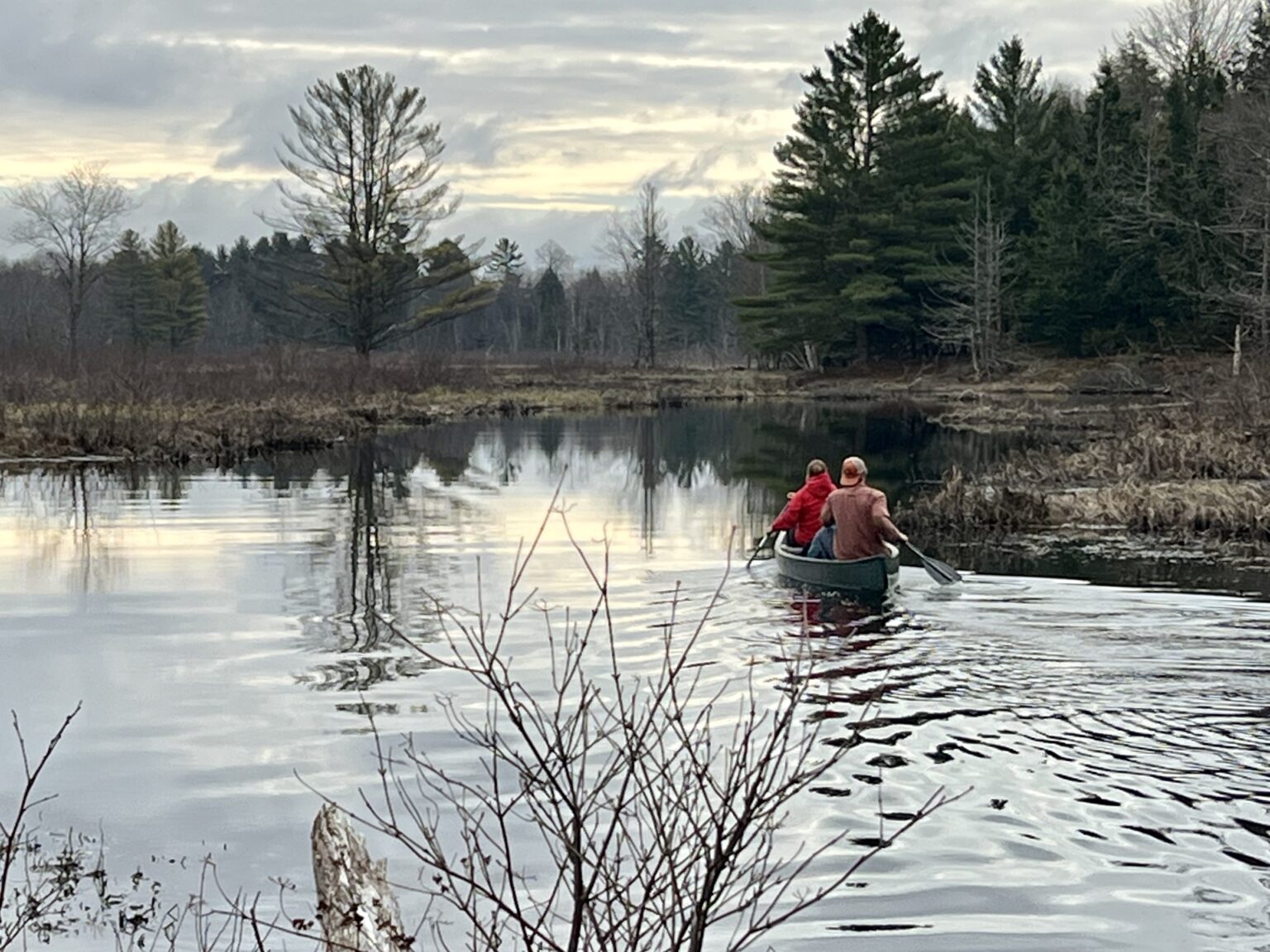 canoe on the Indian River