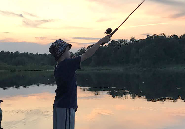 Boy Fishing