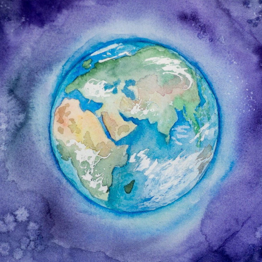 Earth Watercolor